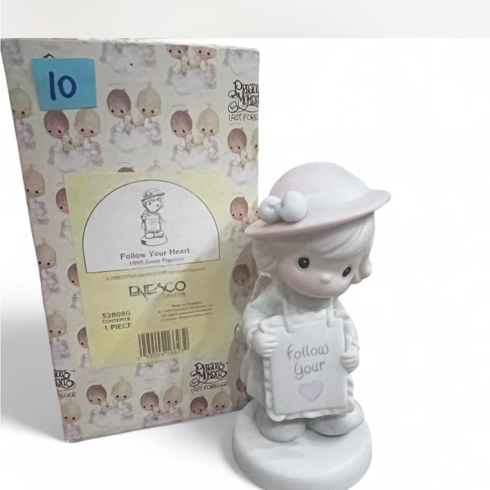 Precious Moments Follow Your Heart Figurine in excellent condition